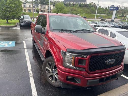 Ruby Red Metallic Tinted Clearcoat 2018 Ford F-150 XLT