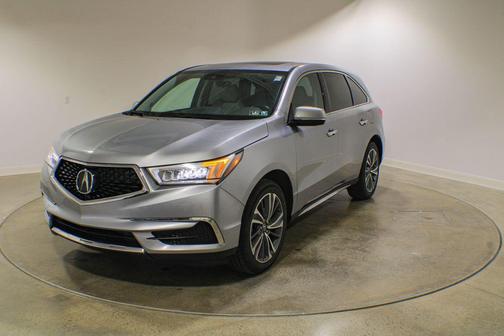 Lunar Silver Metallic 2019 Acura MDX 3.5L w/Technology Package