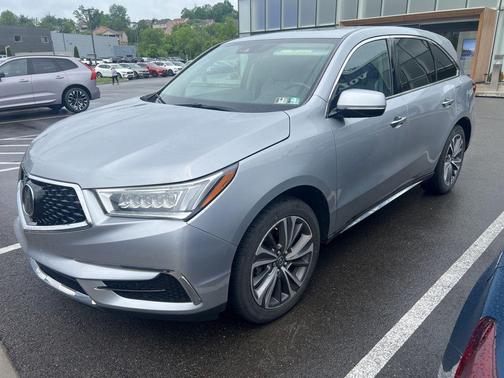 Lunar Silver Metallic 2019 Acura MDX 3.5L w/Technology Package