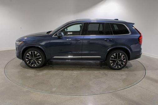 Denim Blue Metallic 2026 Volvo XC90 Plus, B6 AWD Gas (mild hybrid), Gasoline, Bright, 7 Seats
