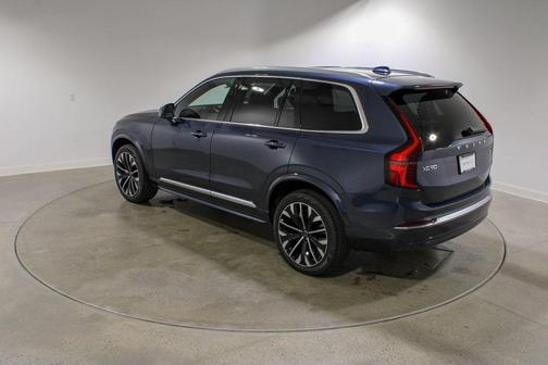 Denim Blue Metallic 2026 Volvo XC90 Plus, B6 AWD Gas (mild hybrid), Gasoline, Bright, 7 Seats