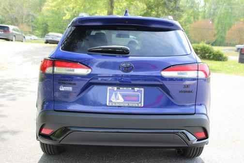 Blue Crush Metallic 2024 Toyota Corolla Hybrid SE