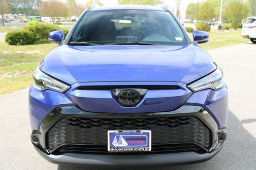 Blue Crush Metallic 2024 Toyota Corolla Hybrid SE