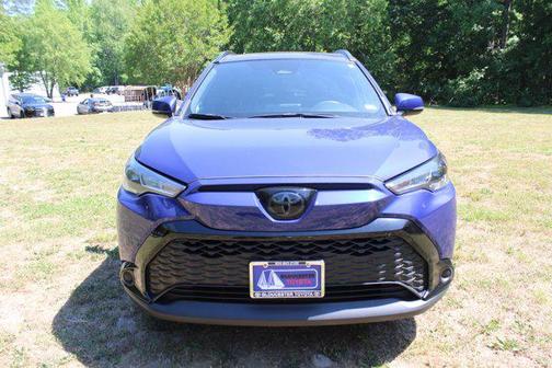 Blue Crush Metallic 2024 Toyota Corolla Hybrid SE
