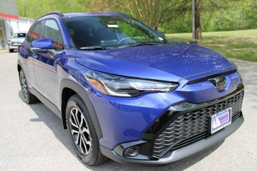 Blue Crush Metallic 2024 Toyota Corolla Hybrid SE