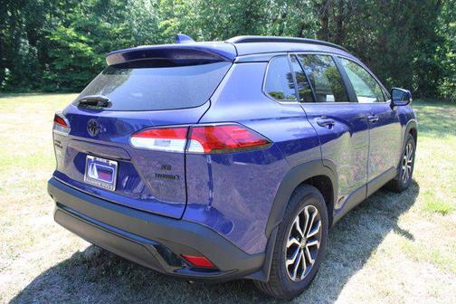 Blue Crush Metallic 2024 Toyota Corolla Hybrid SE