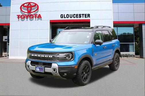 Velocity Blue Metallic 2025 Ford Bronco Sport Badlands