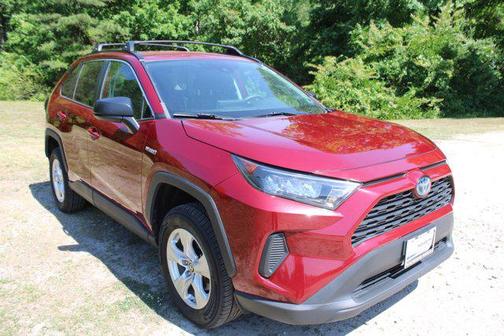 Ruby Flare Pearl 2021 Toyota RAV4 Hybrid LE