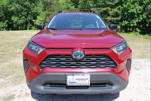 Ruby Flare Pearl 2021 Toyota RAV4 Hybrid LE