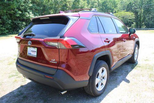 Ruby Flare Pearl 2021 Toyota RAV4 Hybrid LE