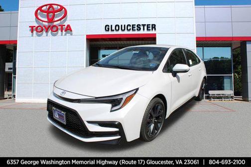 Wind Chill Pearl 2026 Toyota Corolla SE