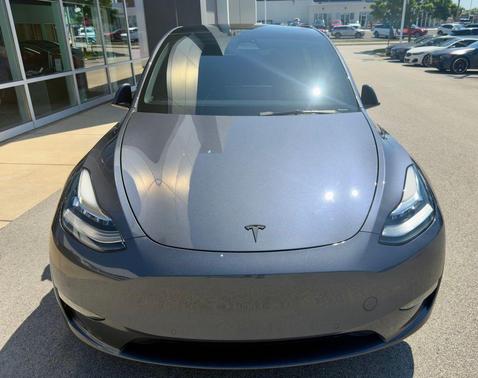Gray 2022 Tesla Model Y Long Range Dual Motor All-Wheel Drive
