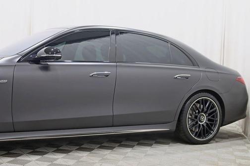 Gray 2024 Mercedes-Benz AMG S 63 E 4MATIC