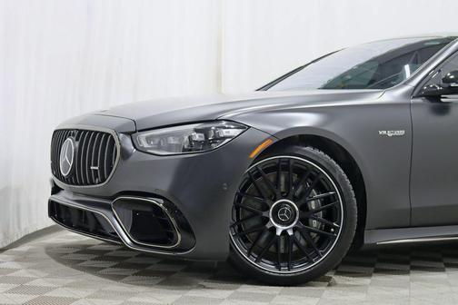 Gray 2024 Mercedes-Benz AMG S 63 E 4MATIC