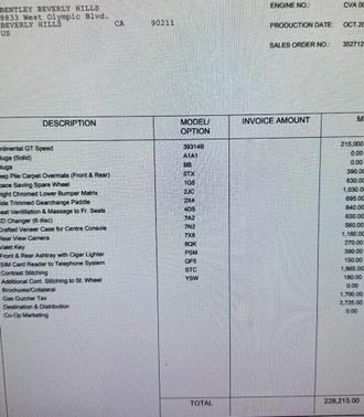 Black 2013 Bentley Continental GT Speed