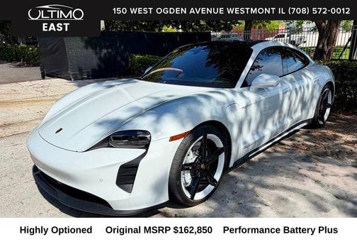 White 2023 Porsche Taycan 4S