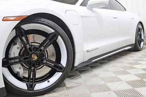 White 2023 Porsche Taycan 4S