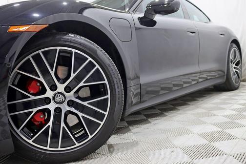 Black 2024 Porsche Taycan 4S