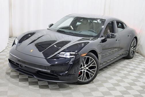 Black 2024 Porsche Taycan 4S