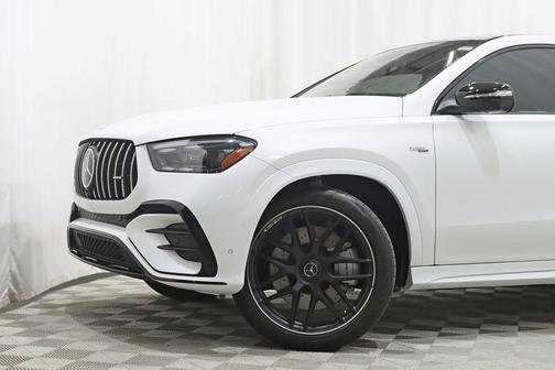 White 2025 Mercedes-Benz AMG GLE 53 4MATIC+ Coupe