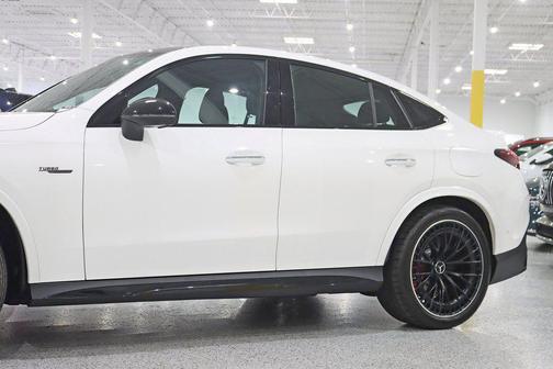 Polar White 2025 Mercedes-Benz AMG GLC 63 S E Performance 4MATIC Coupe