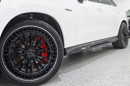 Polar White 2025 Mercedes-Benz AMG GLC 63 S E Performance 4MATIC Coupe