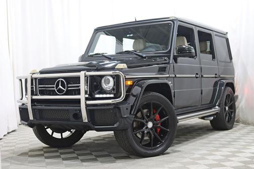 Obsidian Black Metallic 2015 Mercedes-Benz G-Class 4MATIC