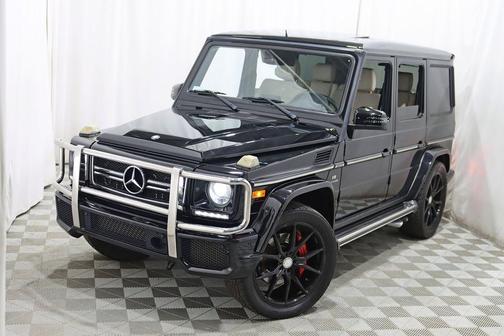 Obsidian Black Metallic 2015 Mercedes-Benz G-Class 4MATIC