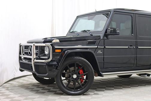 Obsidian Black Metallic 2015 Mercedes-Benz G-Class 4MATIC