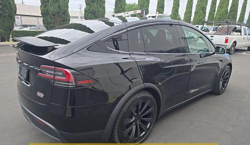Solid Black 2022 Tesla Model X Plaid Tri Motor All-Wheel Drive