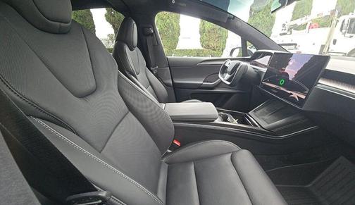Solid Black 2022 Tesla Model X Plaid Tri Motor All-Wheel Drive