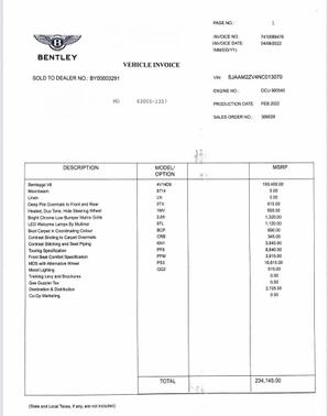 2022 Bentley Bentayga V8
