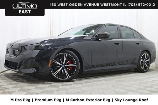 Black Sapphire Metallic 2024 BMW i5 M60