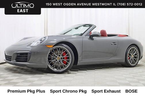 Agate Grey Metallic 2018 Porsche 911 911 Carrera S