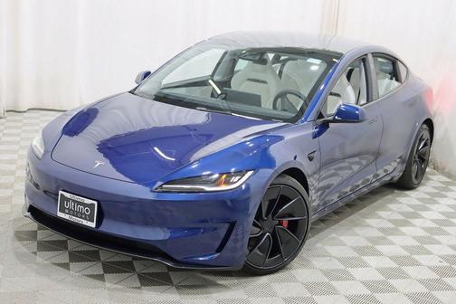 Deep Blue Metallic 2024 Tesla Model 3 Performance