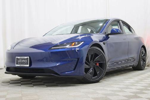 Deep Blue Metallic 2024 Tesla Model 3 Performance