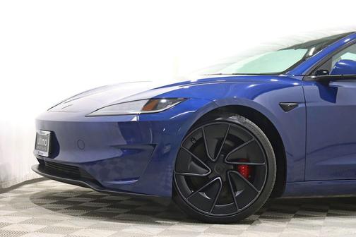 Deep Blue Metallic 2024 Tesla Model 3 Performance