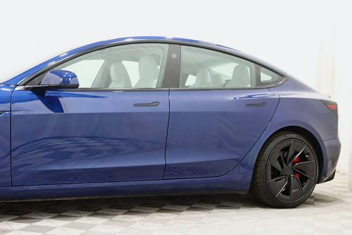 Deep Blue Metallic 2024 Tesla Model 3 Performance