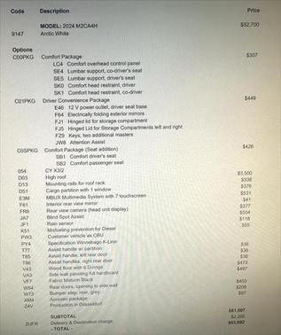 2024 Mercedes-Benz Sprinter 2500 Standard Roof