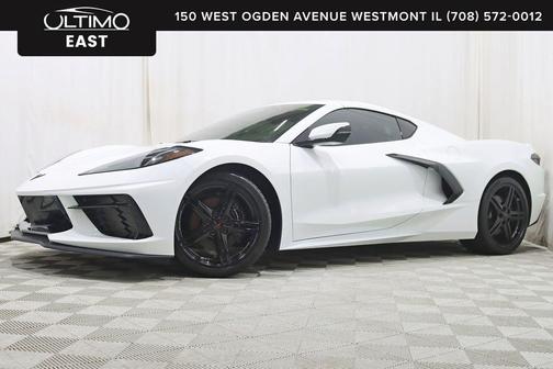 Arctic White 2026 Chevrolet Corvette Stingray w/1LT
