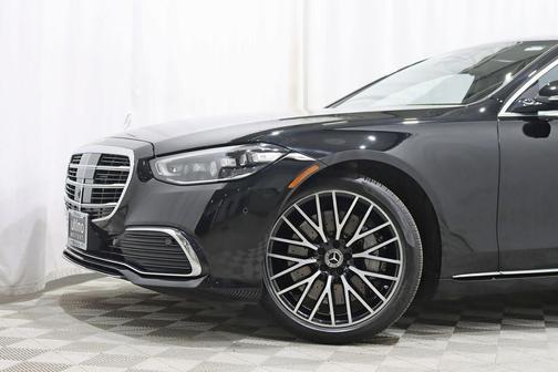 Black 2021 Mercedes-Benz S-Class 4MATIC