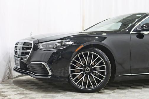 Black 2021 Mercedes-Benz S-Class 4MATIC