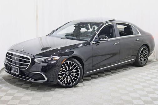 Black 2021 Mercedes-Benz S-Class 4MATIC