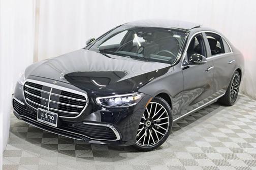 Black 2021 Mercedes-Benz S-Class 4MATIC