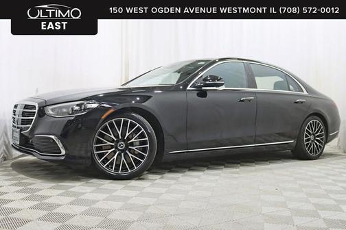 Black 2021 Mercedes-Benz S-Class 4MATIC