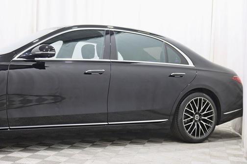 Black 2021 Mercedes-Benz S-Class 4MATIC