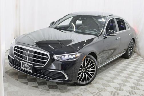Black 2021 Mercedes-Benz S-Class 4MATIC