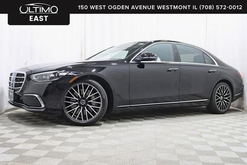 Black 2021 Mercedes-Benz S-Class 4MATIC