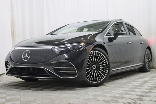 Black 2022 Mercedes-Benz EQS 450+ 4MATIC