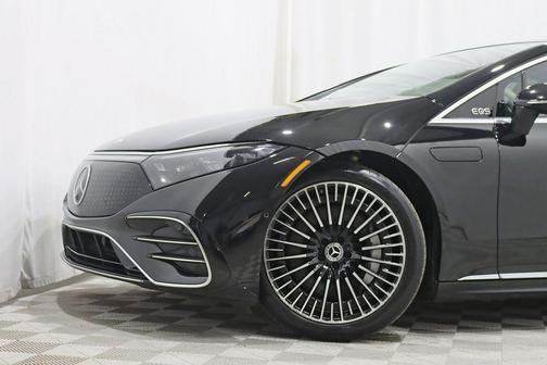 Black 2022 Mercedes-Benz EQS 450+ 4MATIC